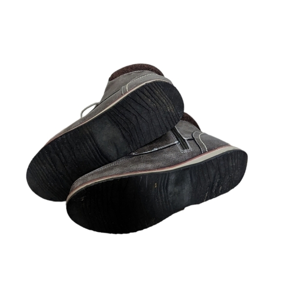 Steve Madden Houston Side Zip Lace Up Boots - Picture 6 of 7